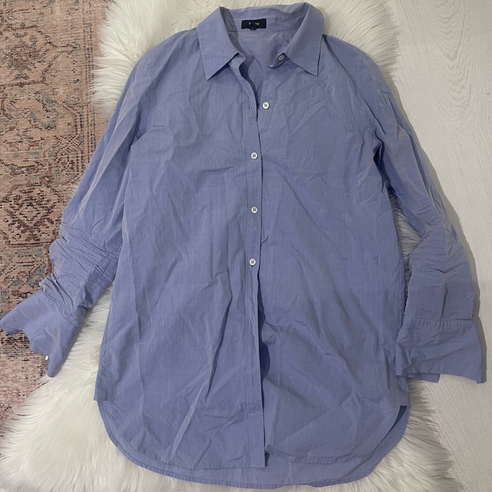 Theory Blue Shirt